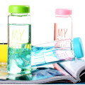 Fashion Design Multicolor Borosilicate Glass Water Bottle